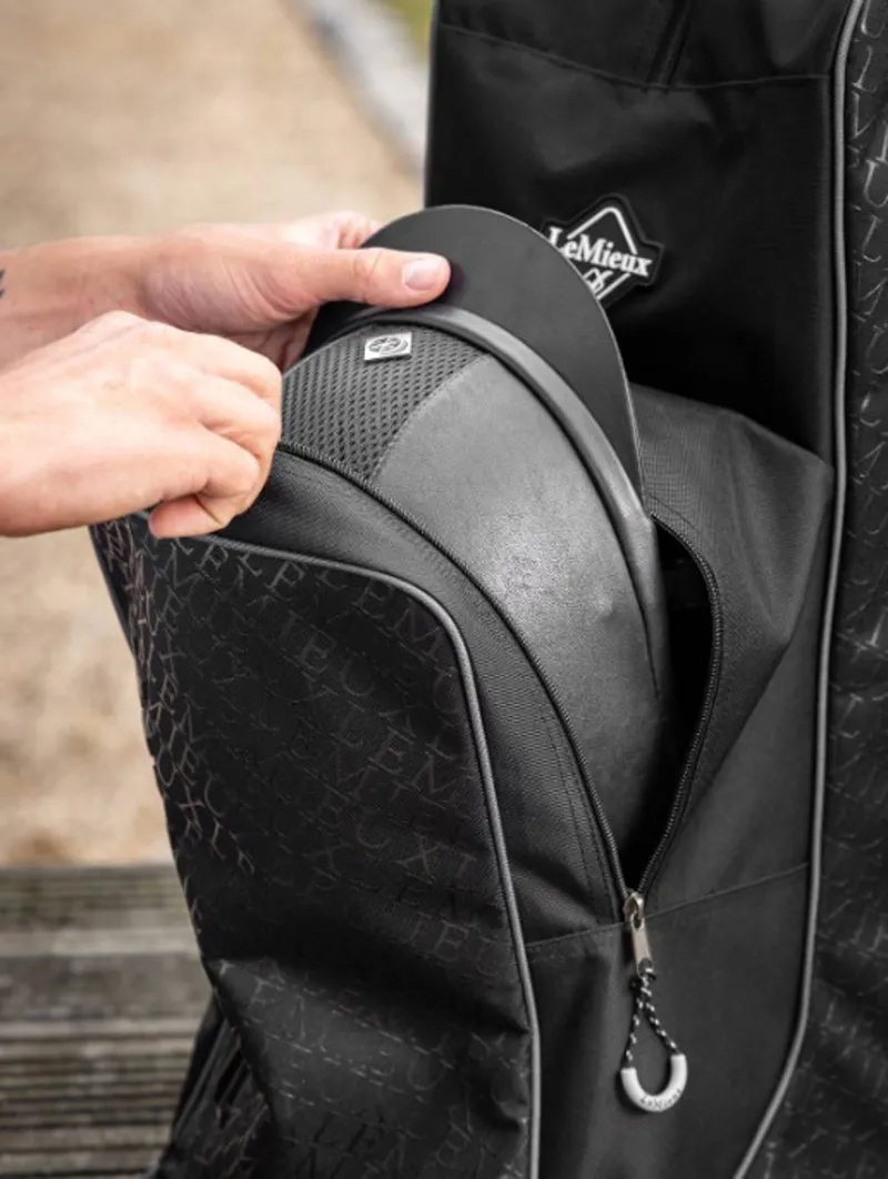 LeMieux Elite Pro Boot And Hat Bag Black-1